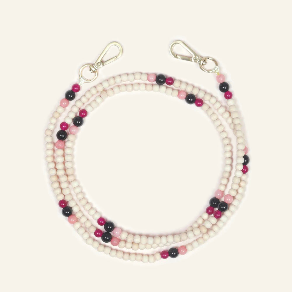 BANDOULIERE ARIELLE MAGENTA-ROSE