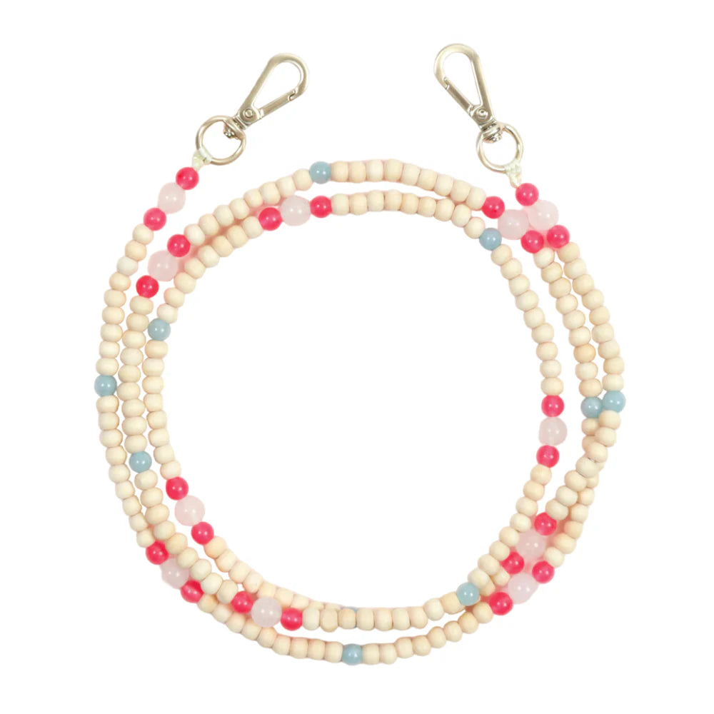 BANDOULIERE ARIELLE FUCHSIA-BLEU