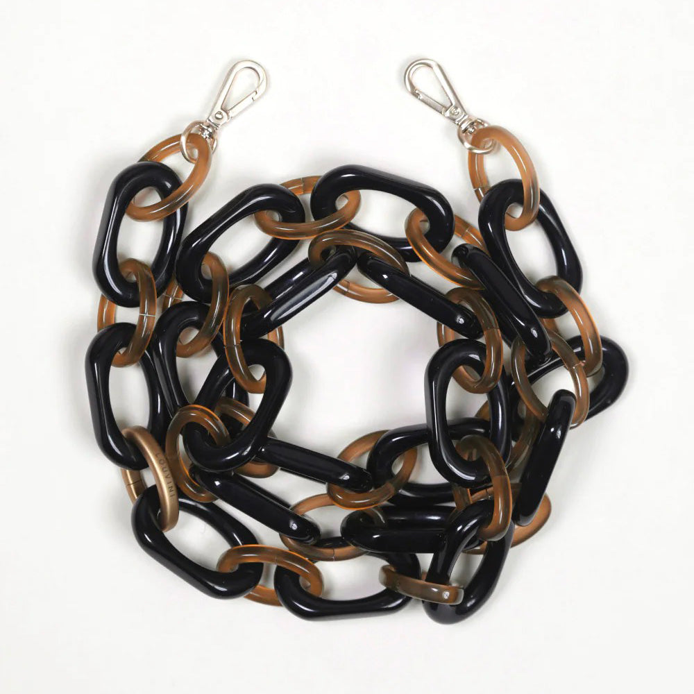 CHAÎNE CHIARA - NOIR-MARRON
