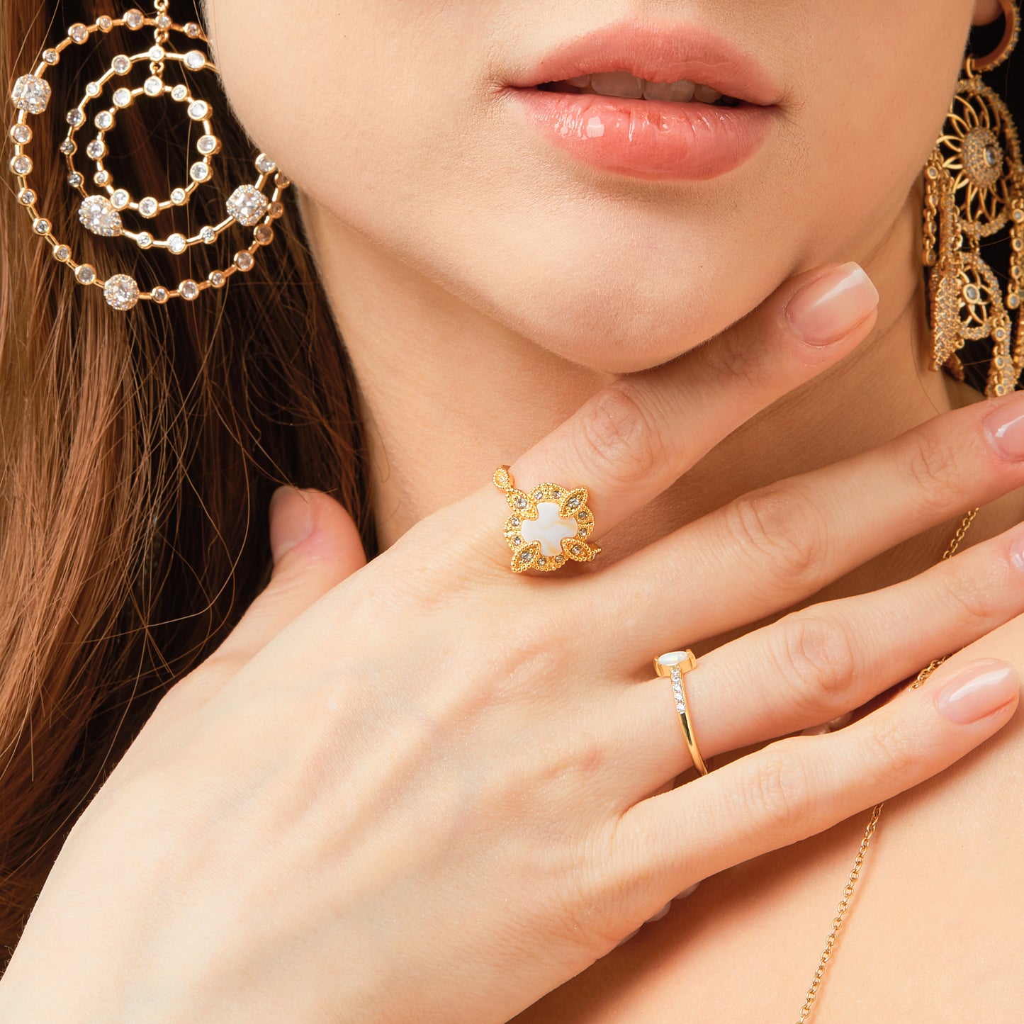 BAGUE GENEVA BLANC