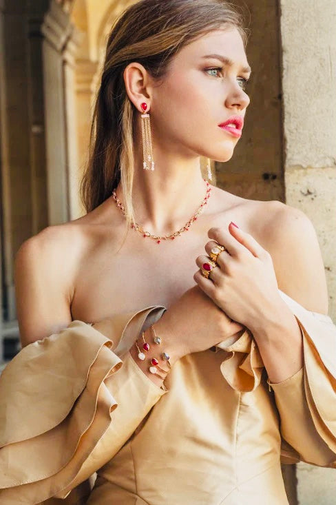 BAGUE ABIGAIL - JADE ROSE