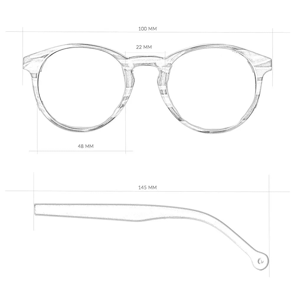 LUNETTES POLARISÉES LADERA - BLUE MIRROR