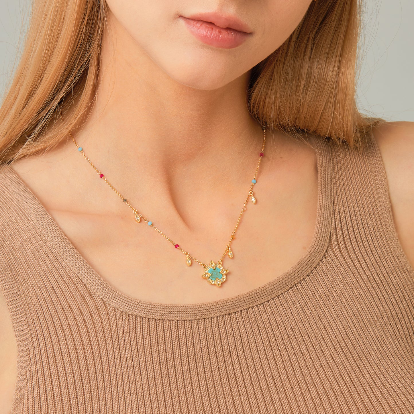 COLLIER MISSY TURQUOISE
