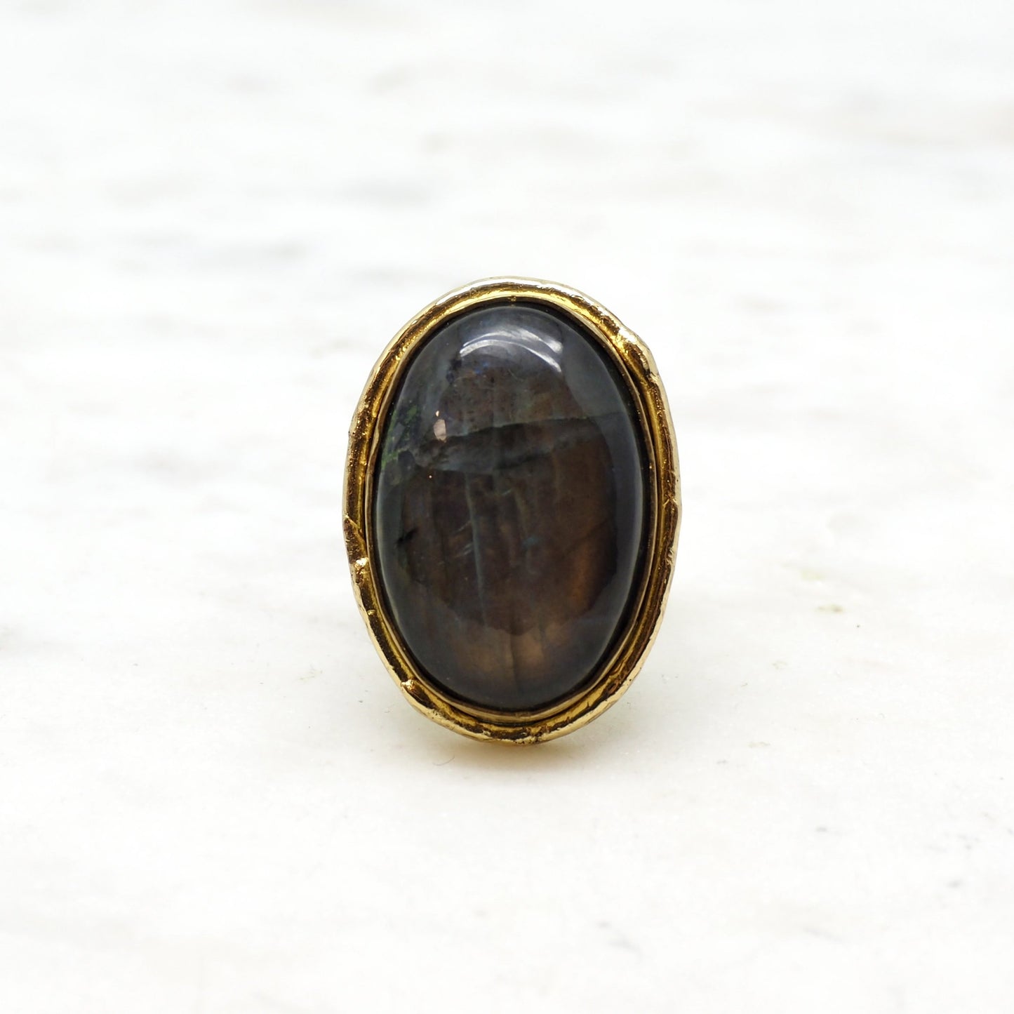 BAGUE MYSTIQUE - LABRADORITE