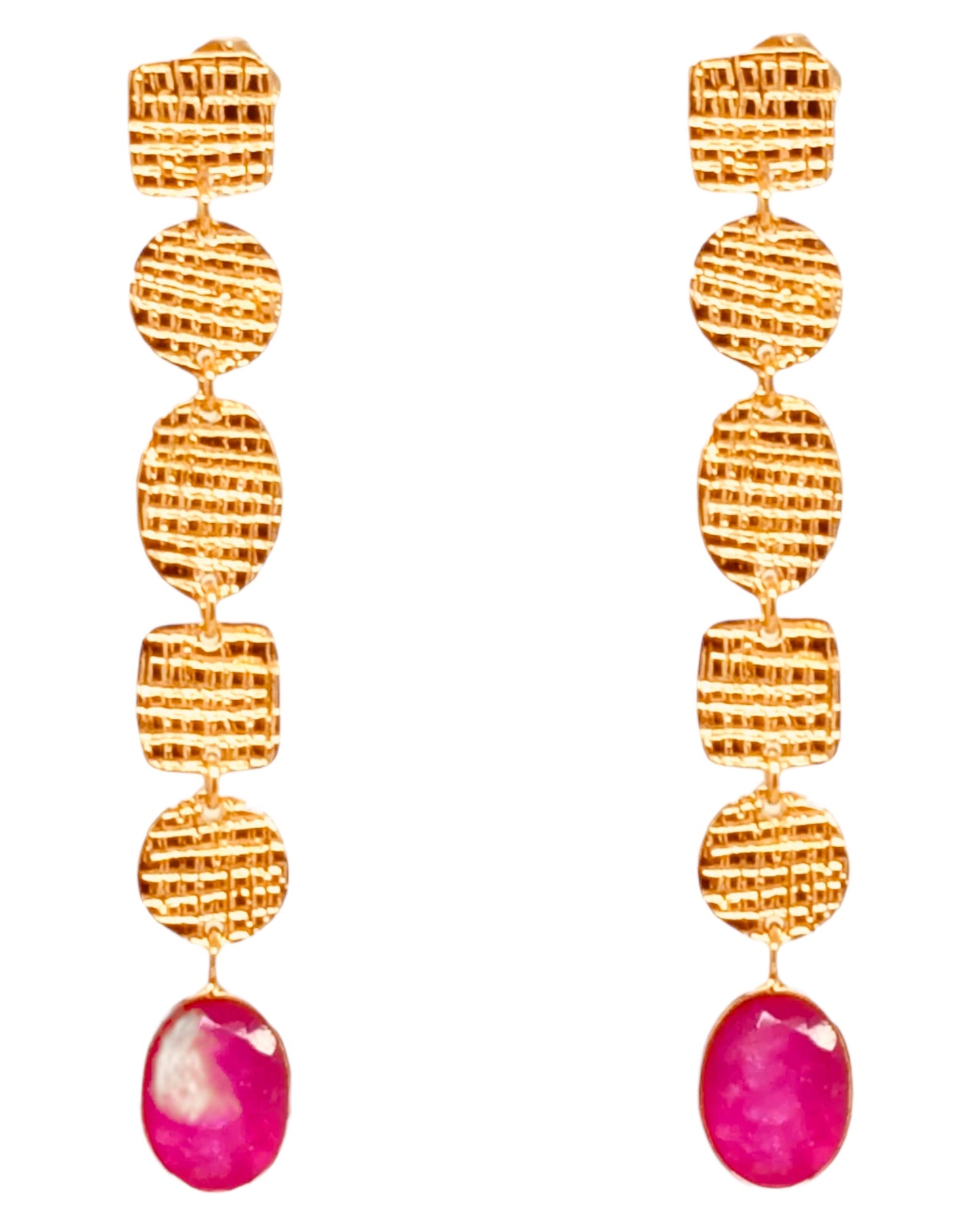 BOUCLES D'OREILLES VIVA - JADE ROSE