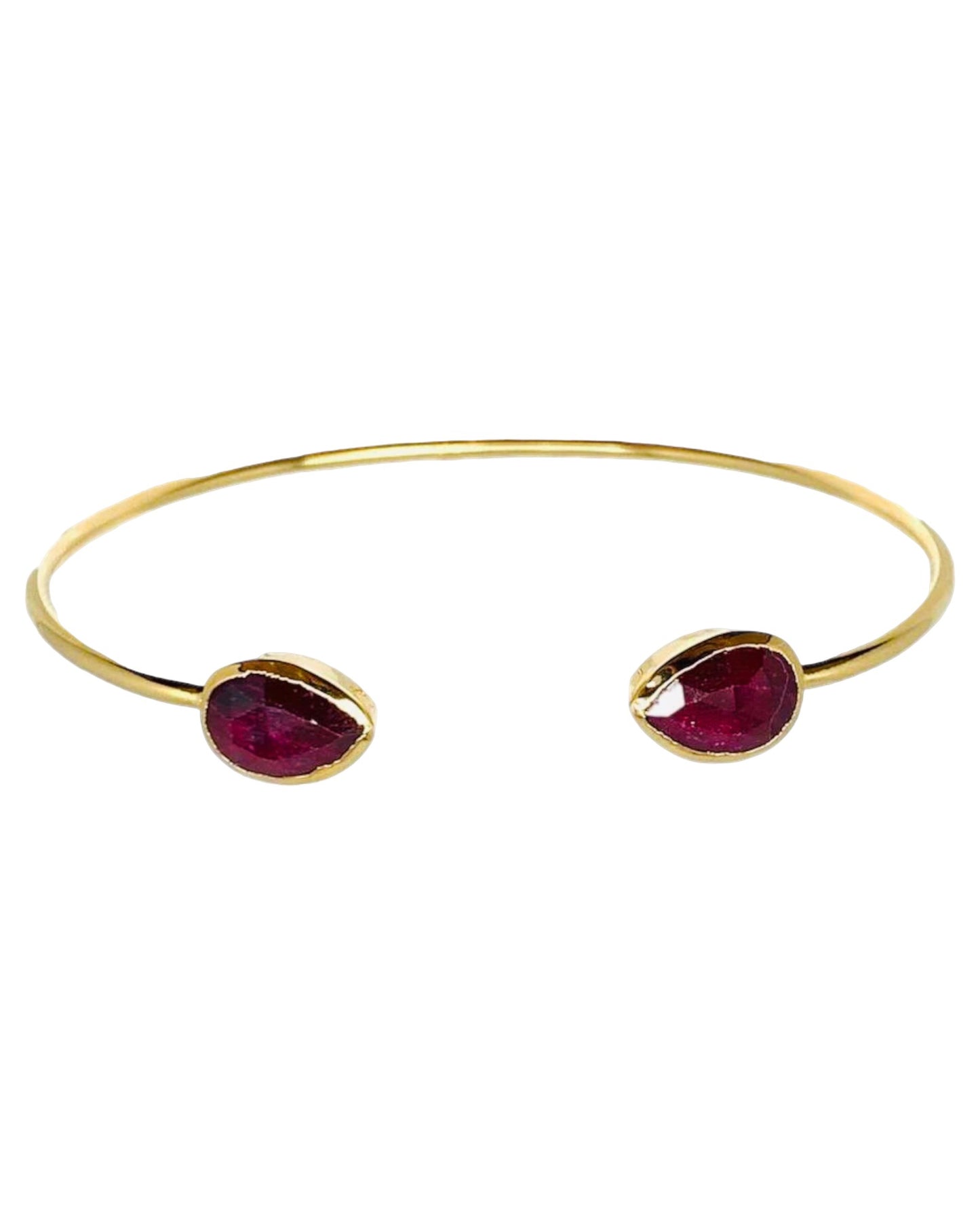 BRACELET ROMANE - RUBIS