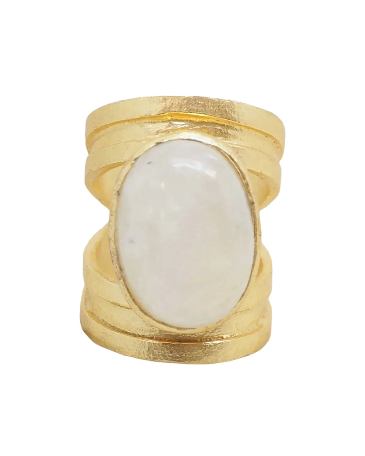 BAGUE LUNA - PIERRE DE LUNE