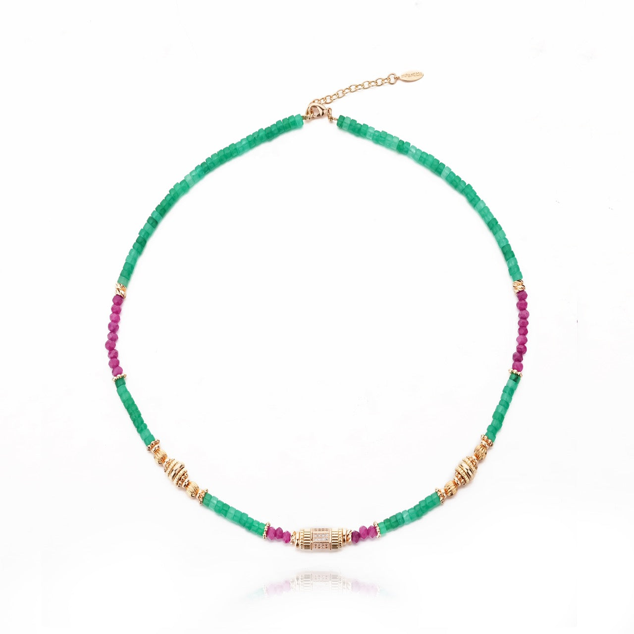 COLLIER SANTINI VERT