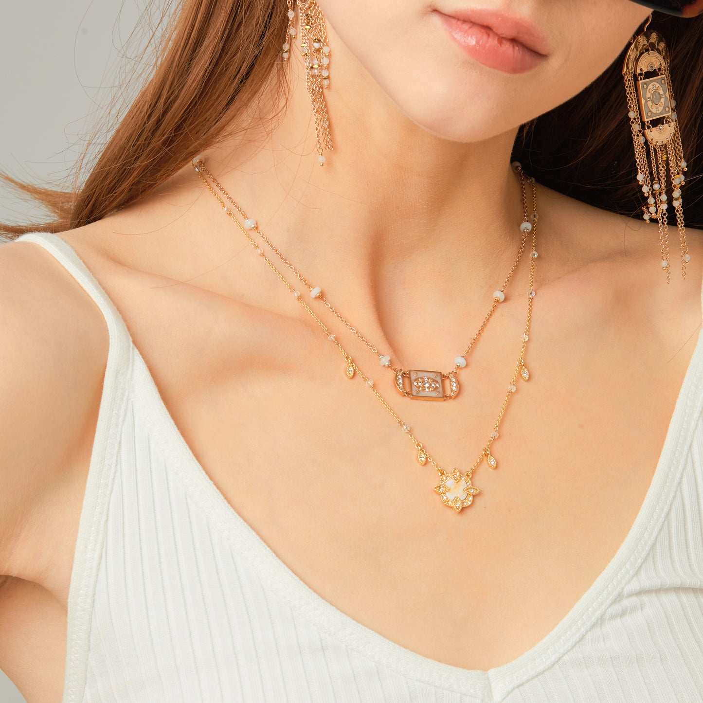COLLIER VENERA DORÉ