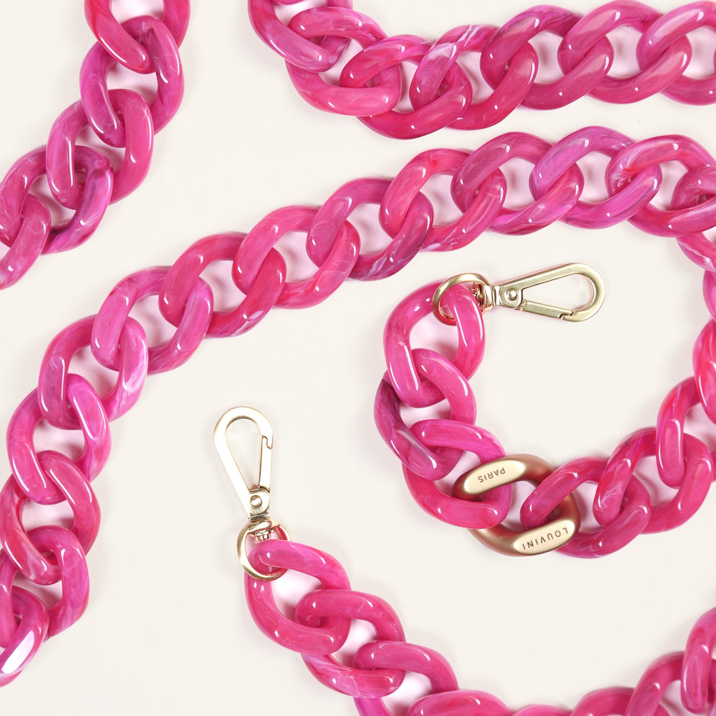 CHAÎNE ZOÉ - FUCHSIA