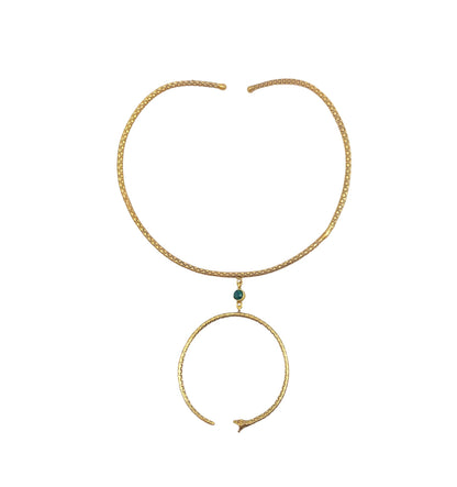 COLLIER ENCHANTEMENT - MALACHITE