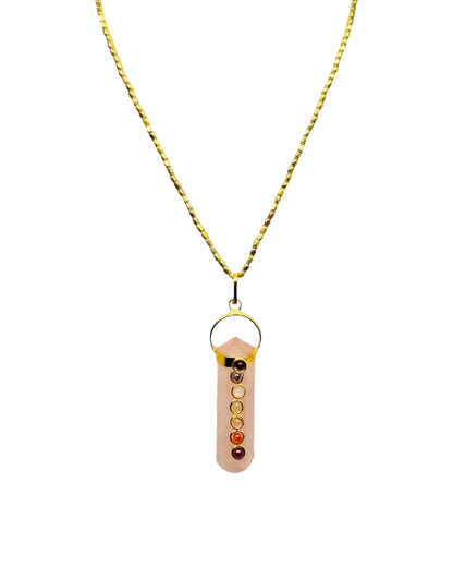 COLLIER CHAKRARA – QUARTZ ROSE