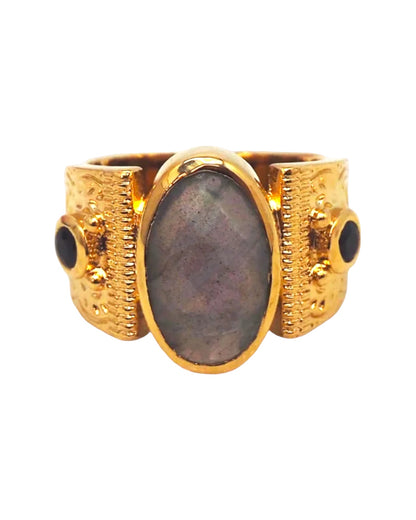 BAGUE ABIGAIL - LABRADORITE