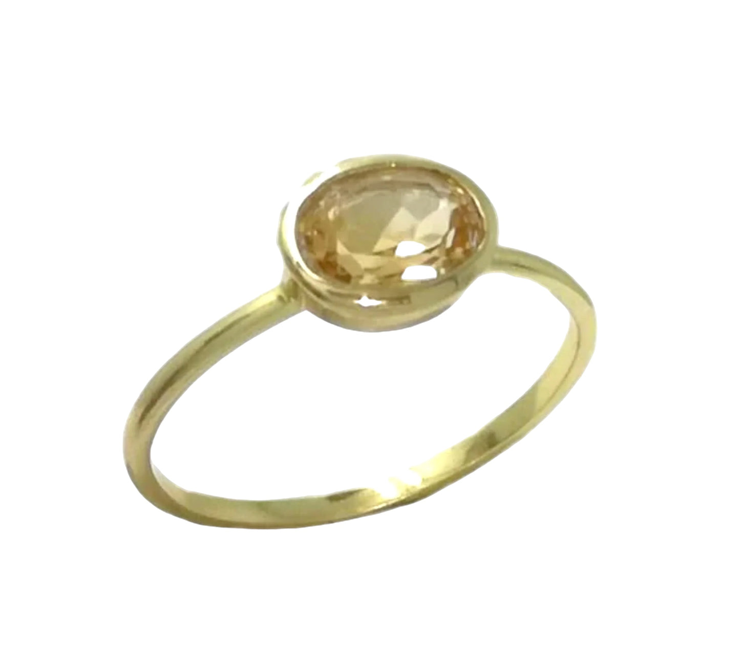 BAGUE CANDICE - CITRINE